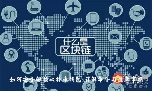 如何安全解锁比特币钱包:详解命令与注意事项