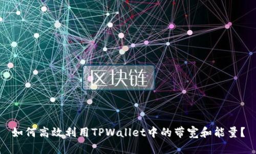如何高效利用TPWallet中的带宽和能量？