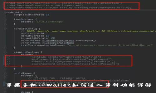 苹果手机TPWallet如何进入薄饼功能详解